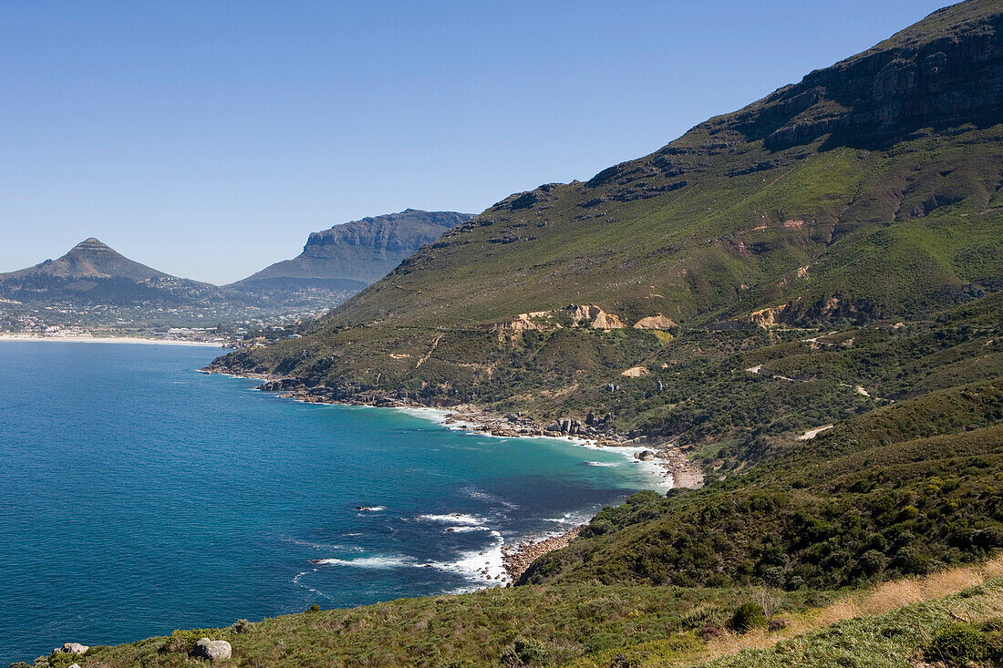 Coastline near Cape Town, Cape Peninsula, Western Cape, South Africa, Africa