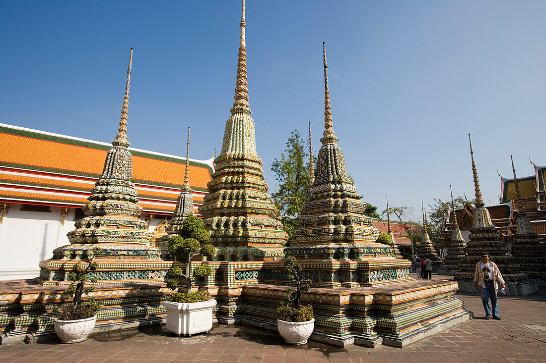 The Grand Palace at Wat Phra Keo, Bangkok, Thailand