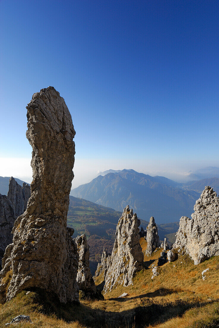 Pinnacles of Grigne, Bergamo Alps, Como, Lombardy, Italy