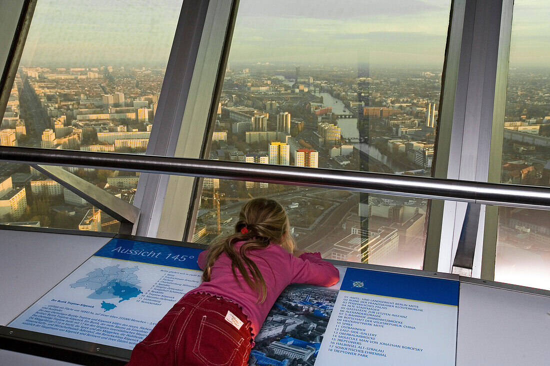 Fernsehturm, Alex, Alexanderplatz, Panoramaetage, Aussichtsetage, Drehrestaurant