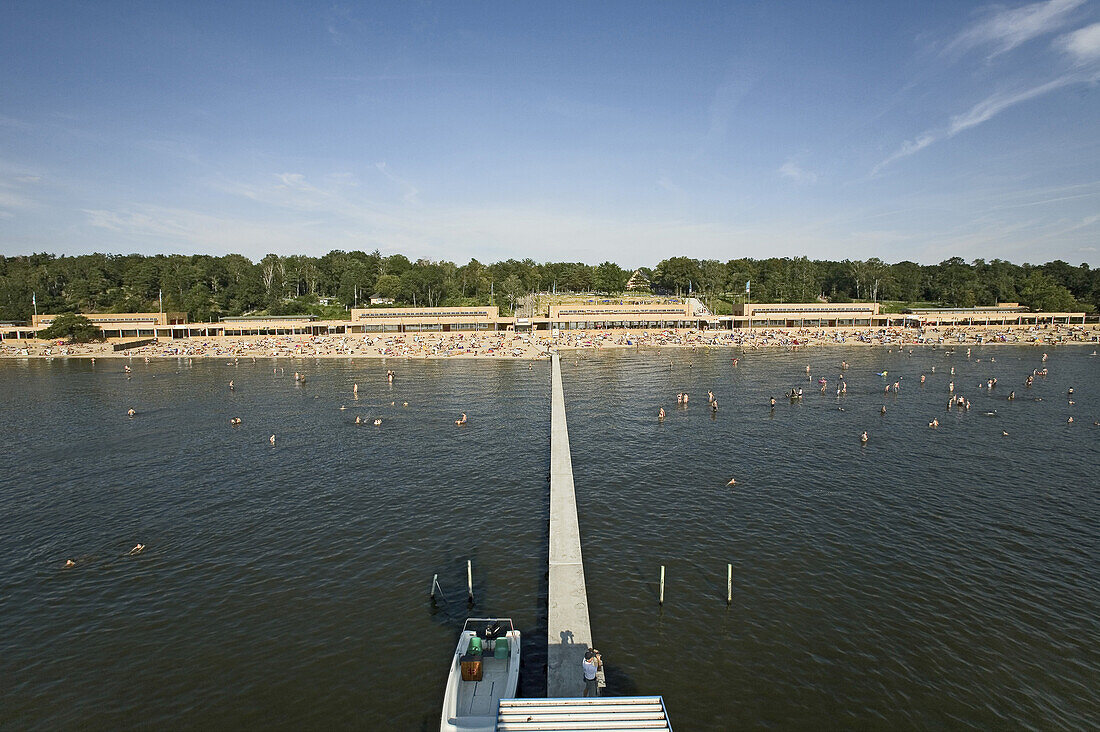 Strandbad Wannsee, Berlin, Deutschland