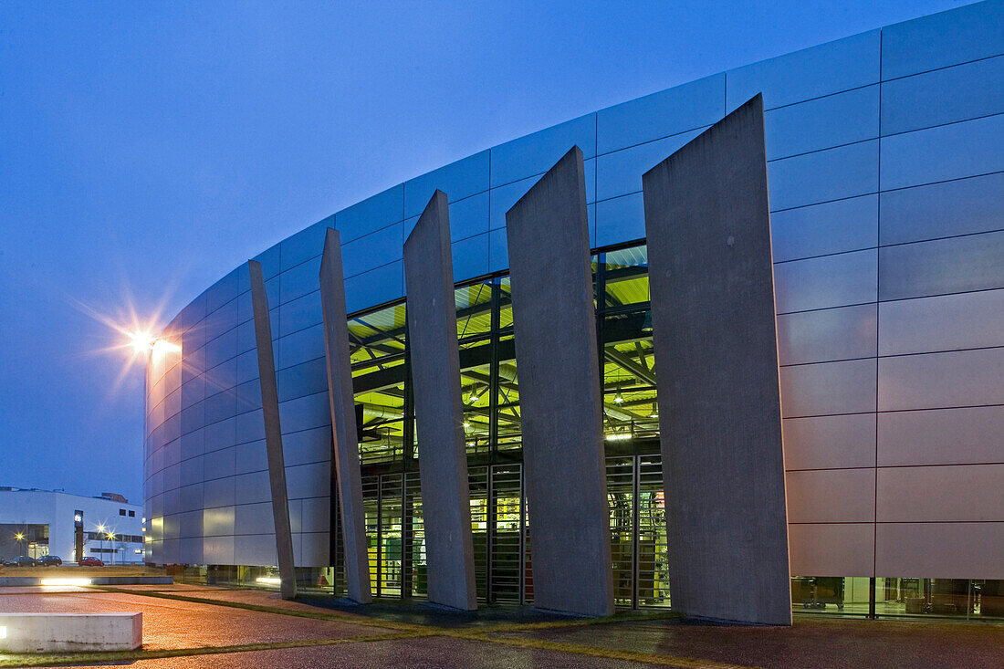 building, electron storage ring facility BESSY II, Berlin