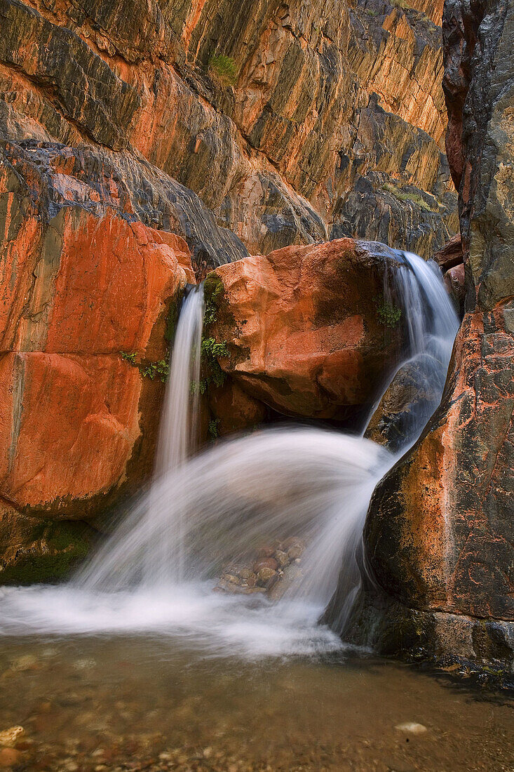United States, US, Arizona, Grand Canyon National Park, Colorado River, Waterfall.