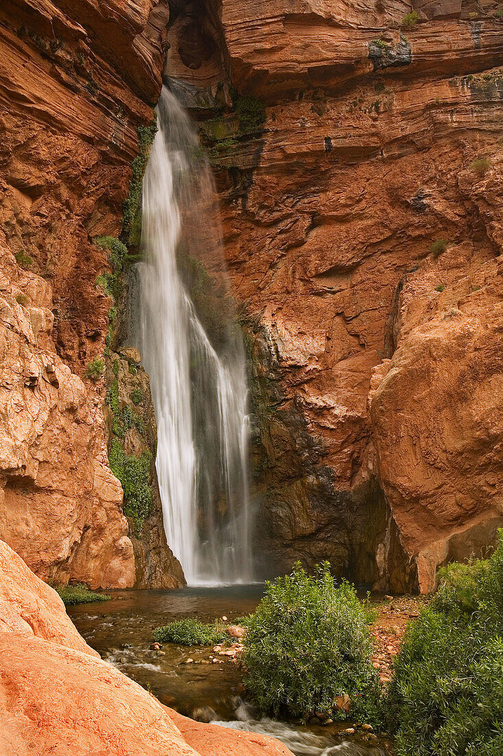 United States, US, Arizona, Grand Canyon National Park, Colorado River, Deer Creek Falls.