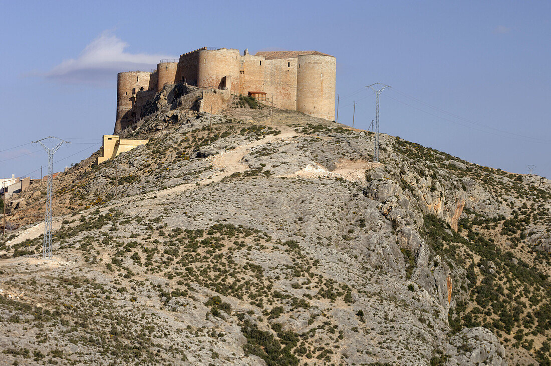 Castle (14th century), Mesones de Isuela. Aranda. Zaragoza province. Aragon, Spain