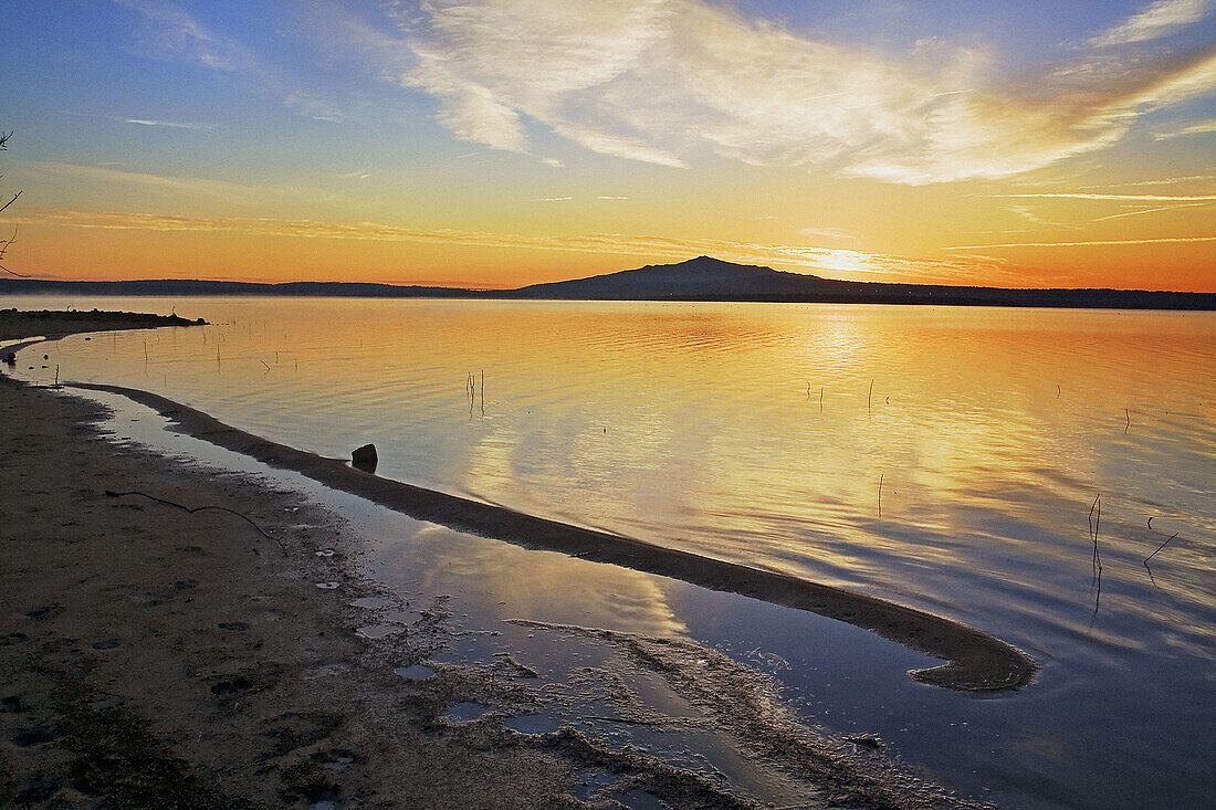 Reservoir of Santillana. Madrid. Spain.