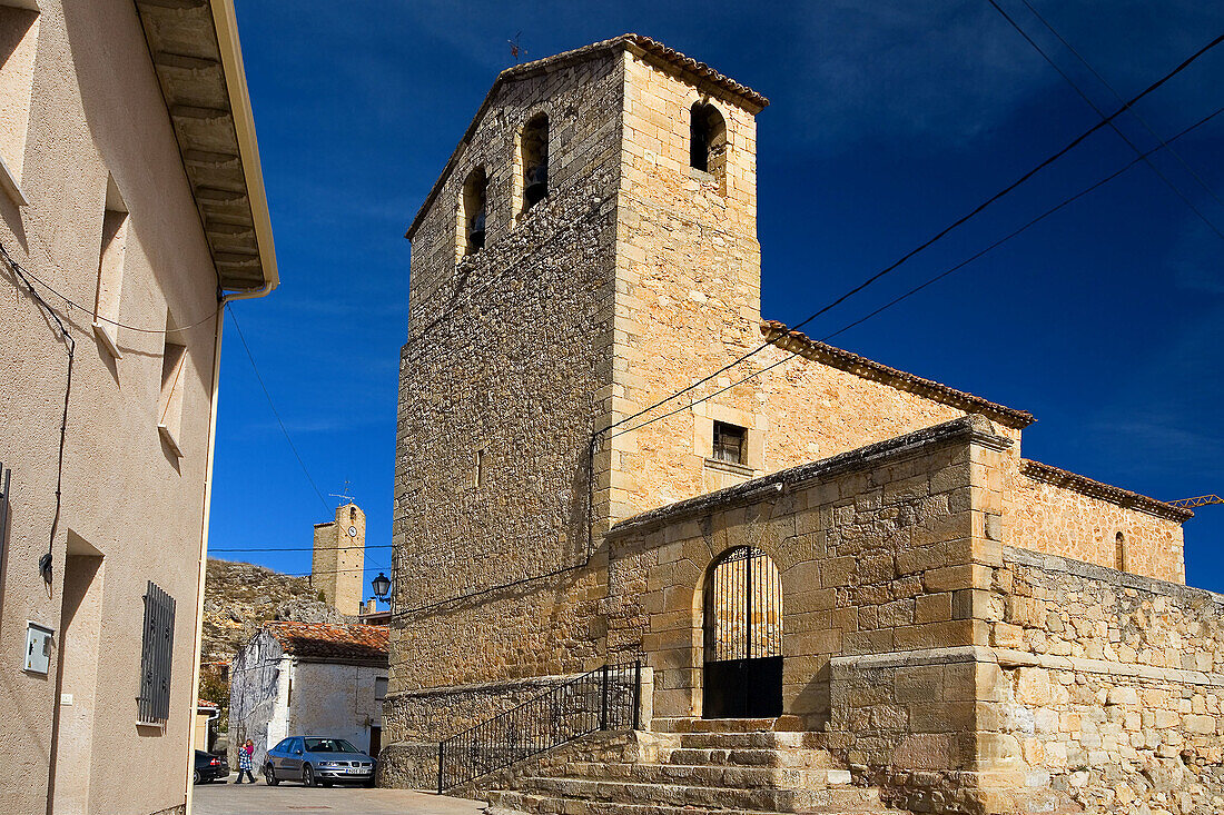 Church. Cuevas Labradas. Corduente. Guadalajara province. Spain