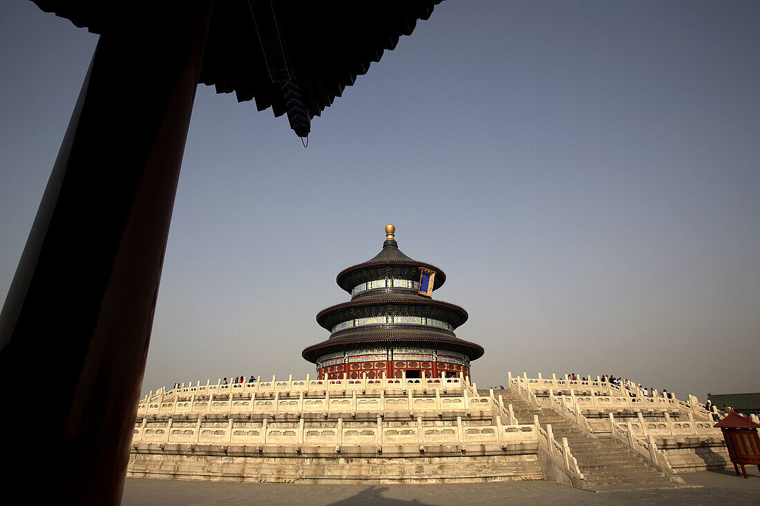 Qinian Hall (Hall of Prayer for good harvest) of  Temple of Heaven. Beijing. China