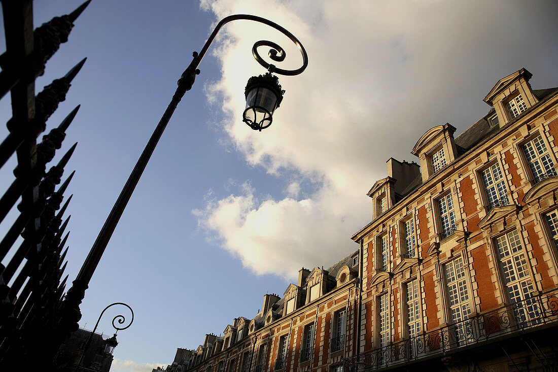 Place des Vosges. Paris. France