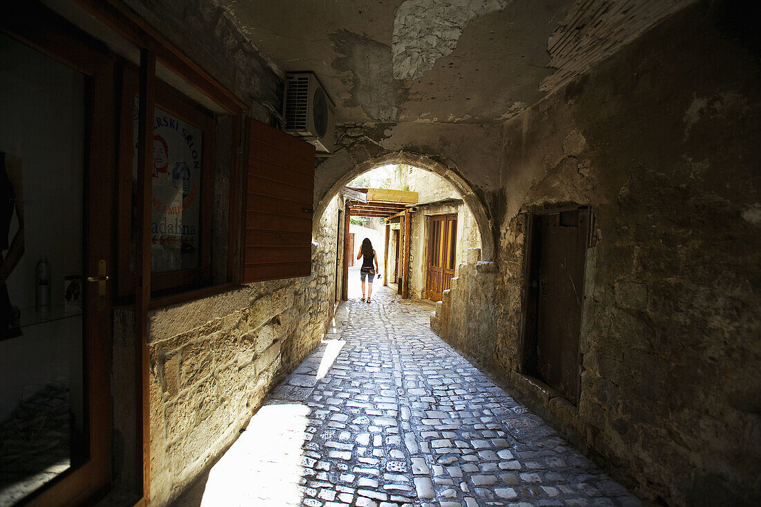 Trogir, central Dalmatia. Croatia