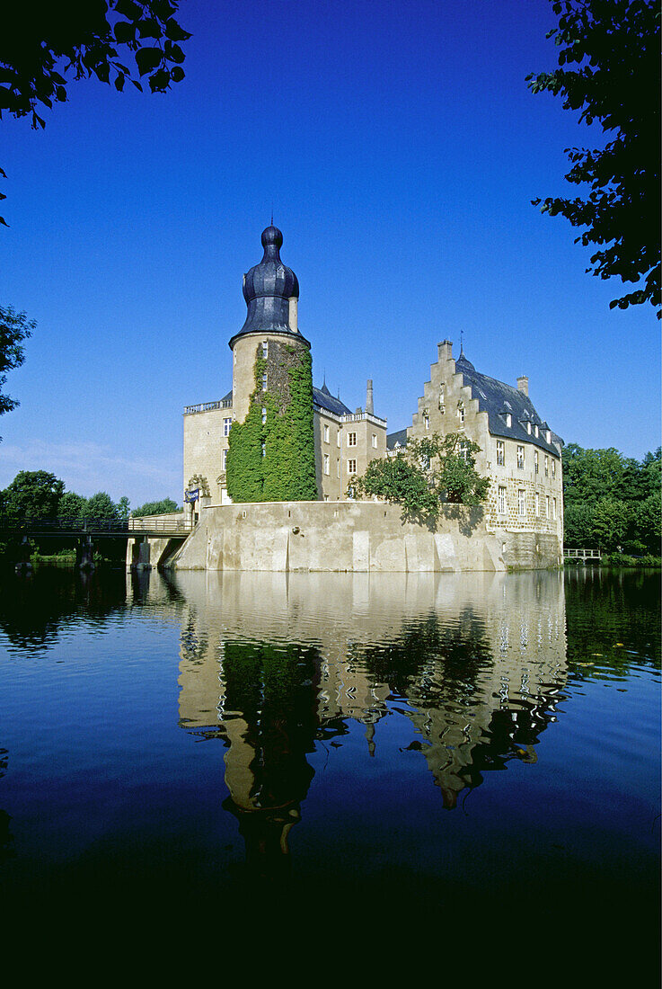 Burg Gemen, Borken, Münsterland, Nordrhein-Westfalen, Deutschland