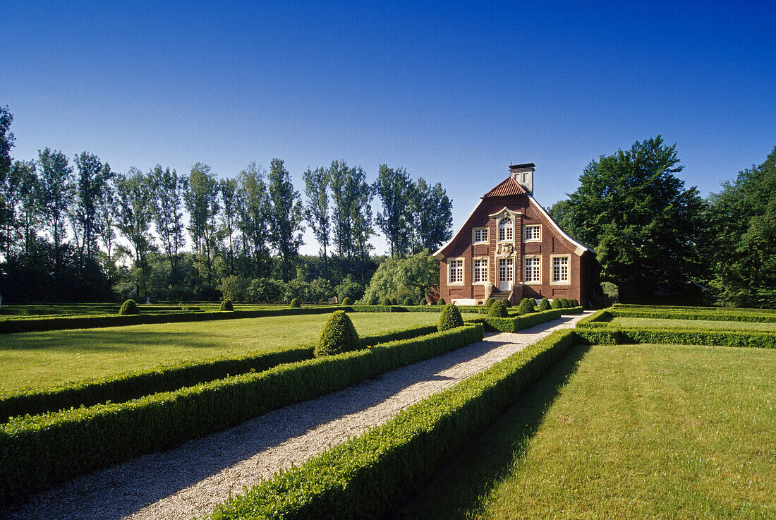 Haus Rüschhaus, Münster, Münsterland, Nordrhein-Westfalen, Deutschland