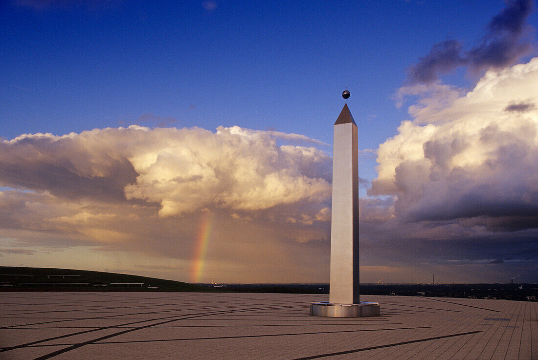 Sundial, Hoheward dump, Herten, North Rhine-Westphalia, Germany