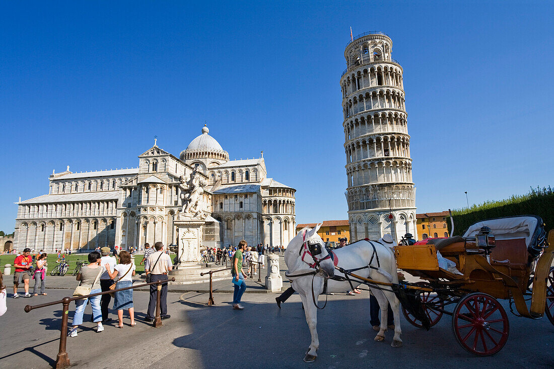 The Leaning Tower at Pisa, Tuskany, Italy