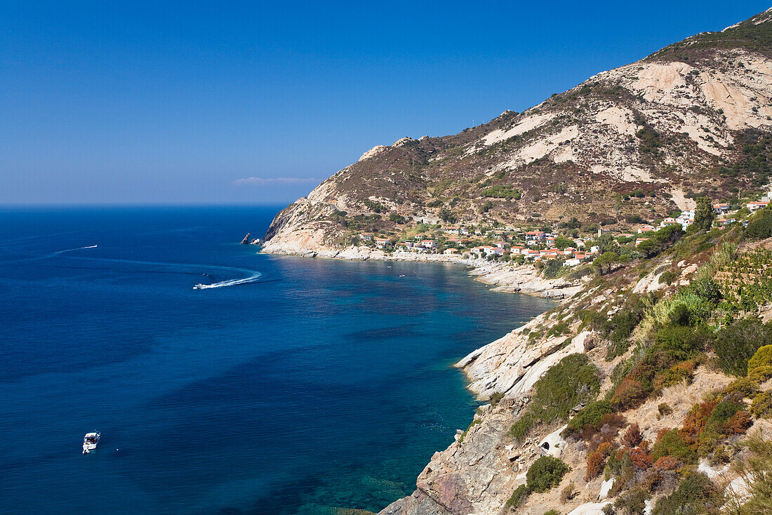 Bucht von Chiessi, Elba, Italien