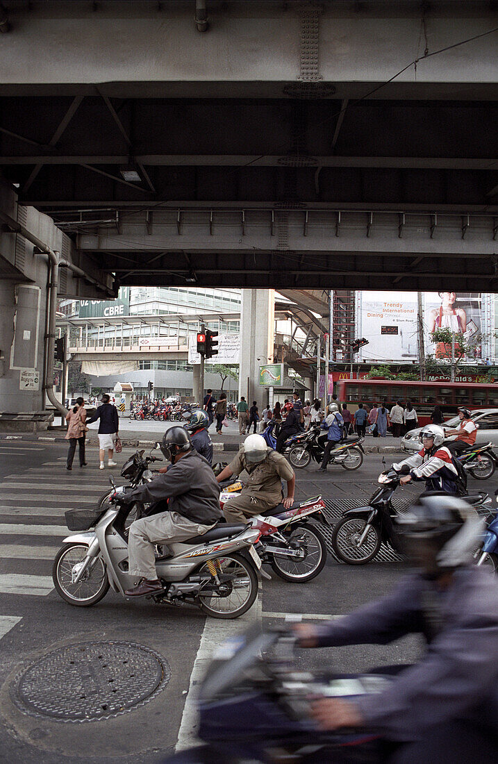 Motorroller in Bangkok, Thailand