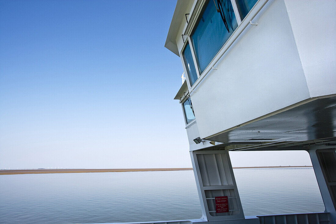 Ferry, Pellworm Island, North Frisian Islands, Schleswig-Holstein, Germany