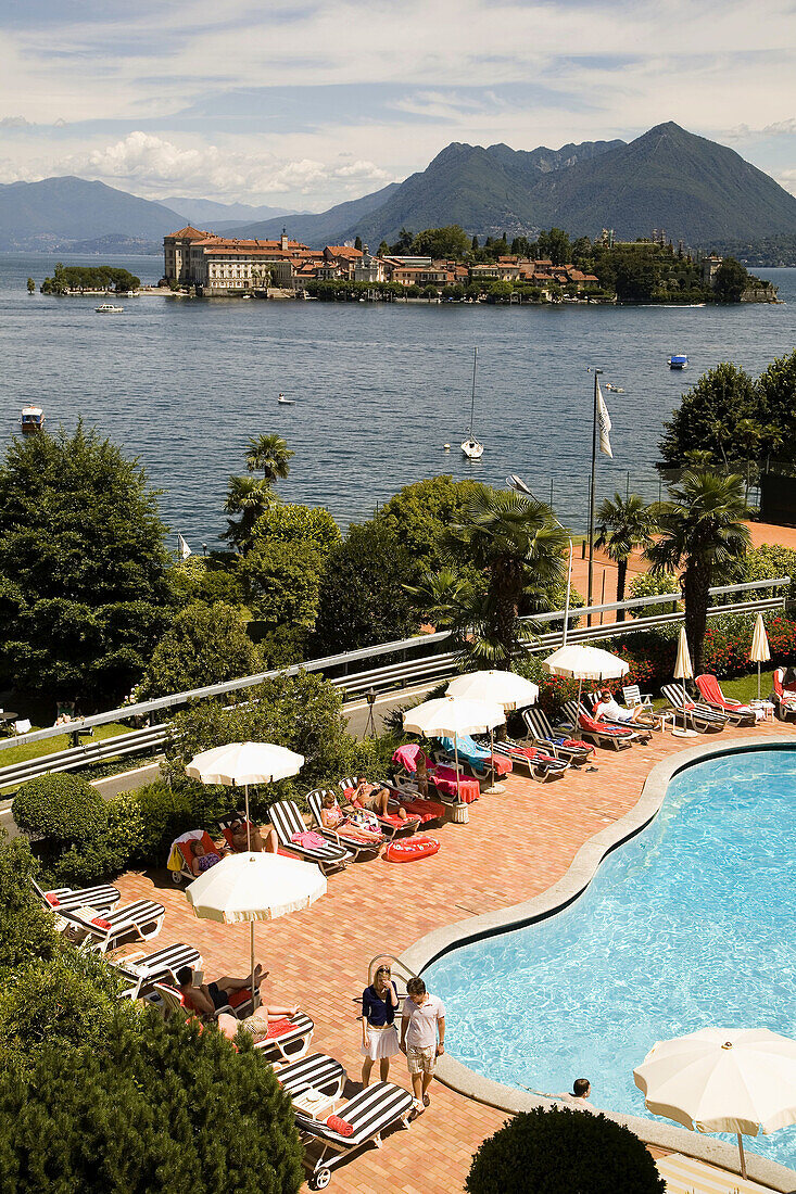 Stresa and Isola Bella, Lago Maggiore. Piedmont, Italy