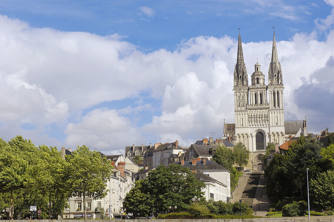 Cathedral, Angers. Maine-et-Loire, France