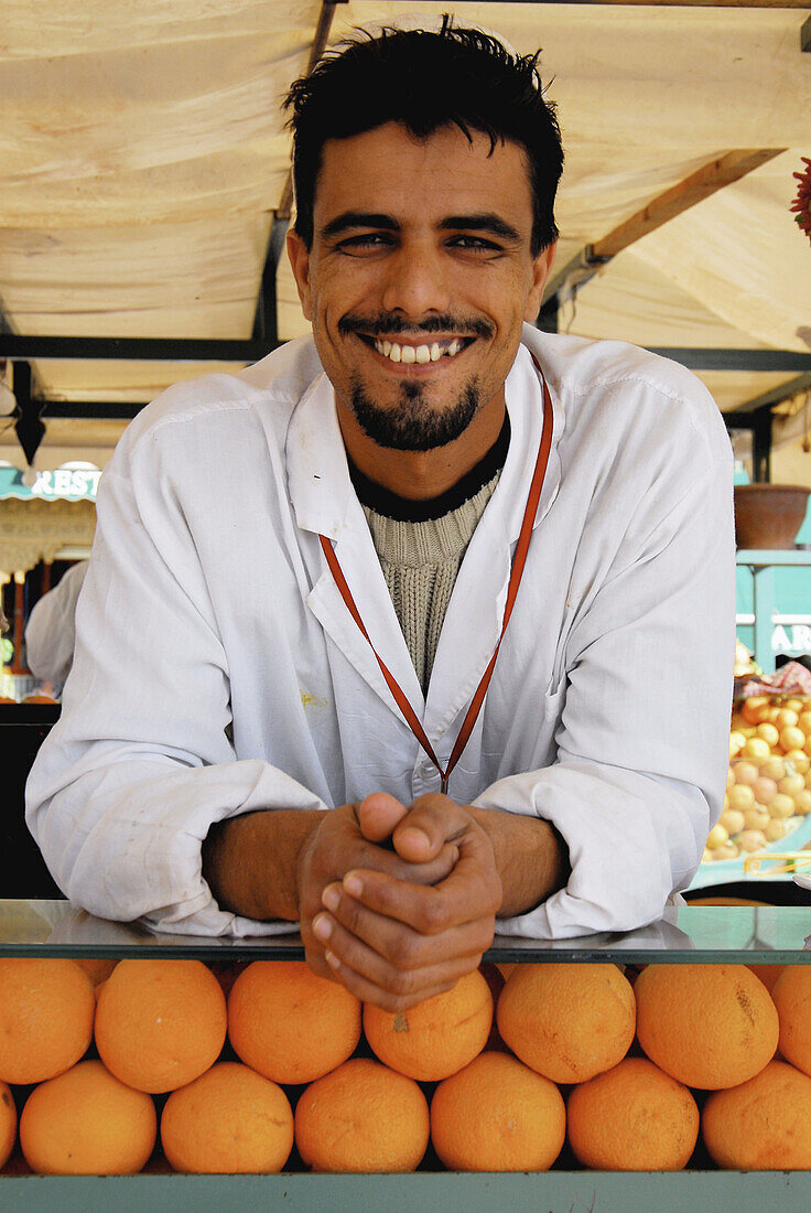 Marrakech souks, famous for its variety. Morocco.