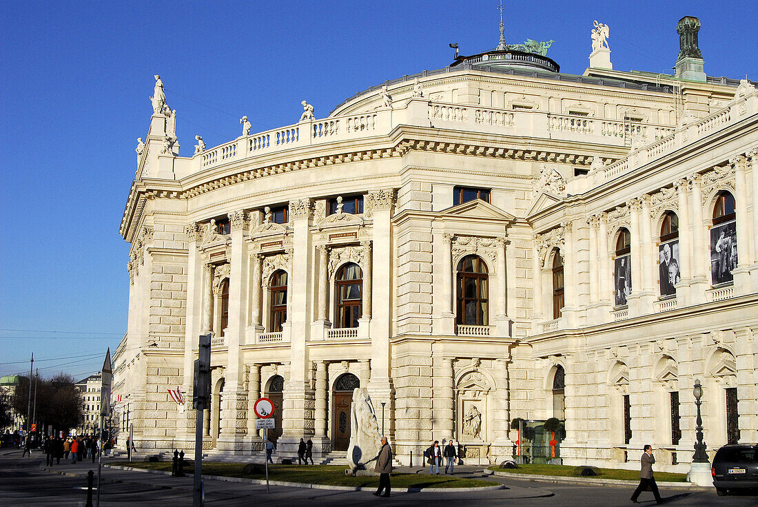 Burgtheater (Castle Theatre or Imperial Court Theatre), Vienna. Austria