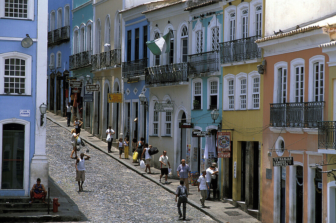 Largo do Pelourinho. Salvador da Bahia. Brazil.