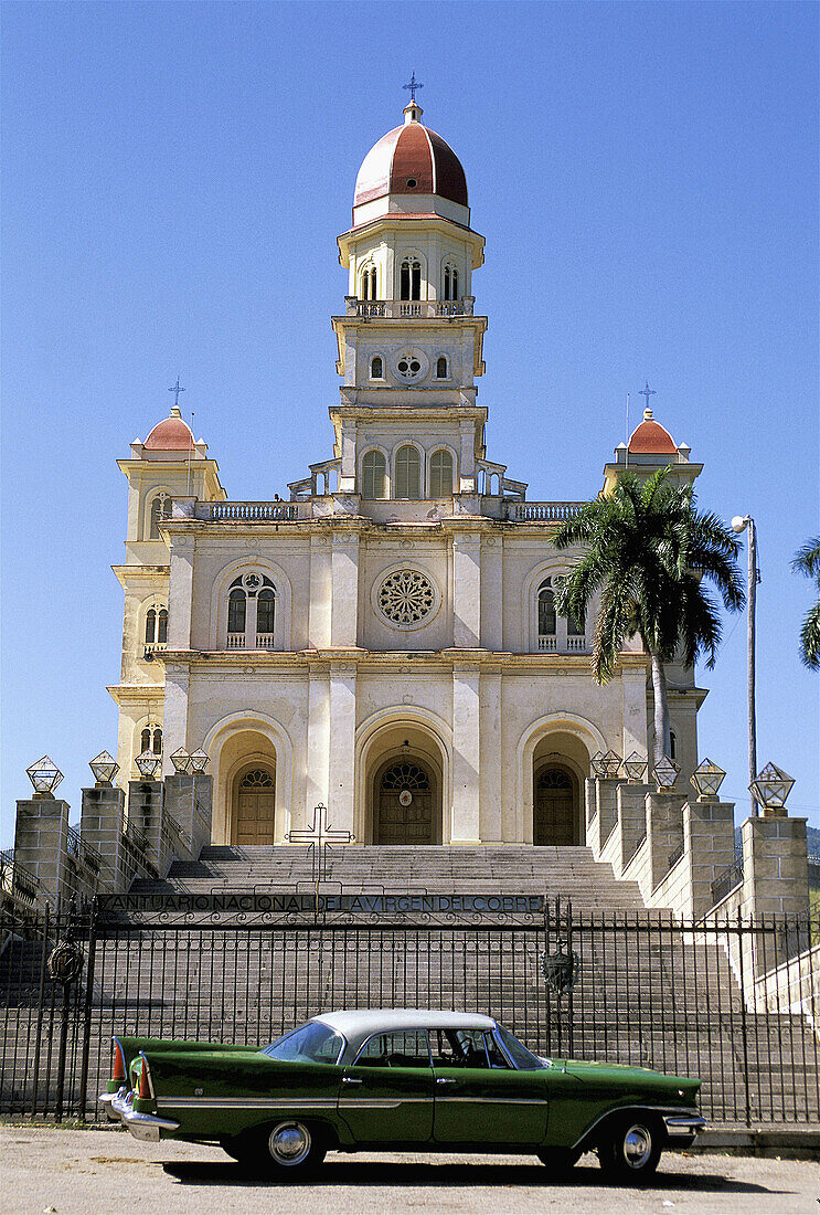 Basilica of the Virgen de la Caridad del Cobre near Santiago de Cuba. Cuba