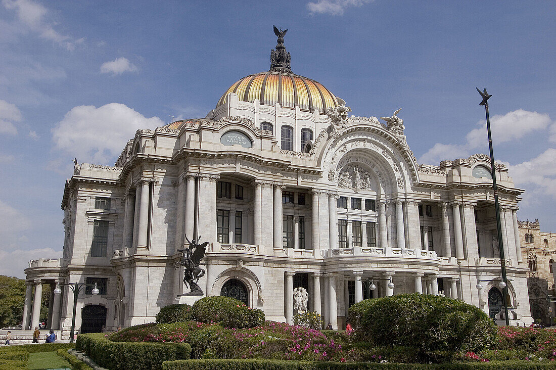 Palace of Fine Arts Historical center Mexico City