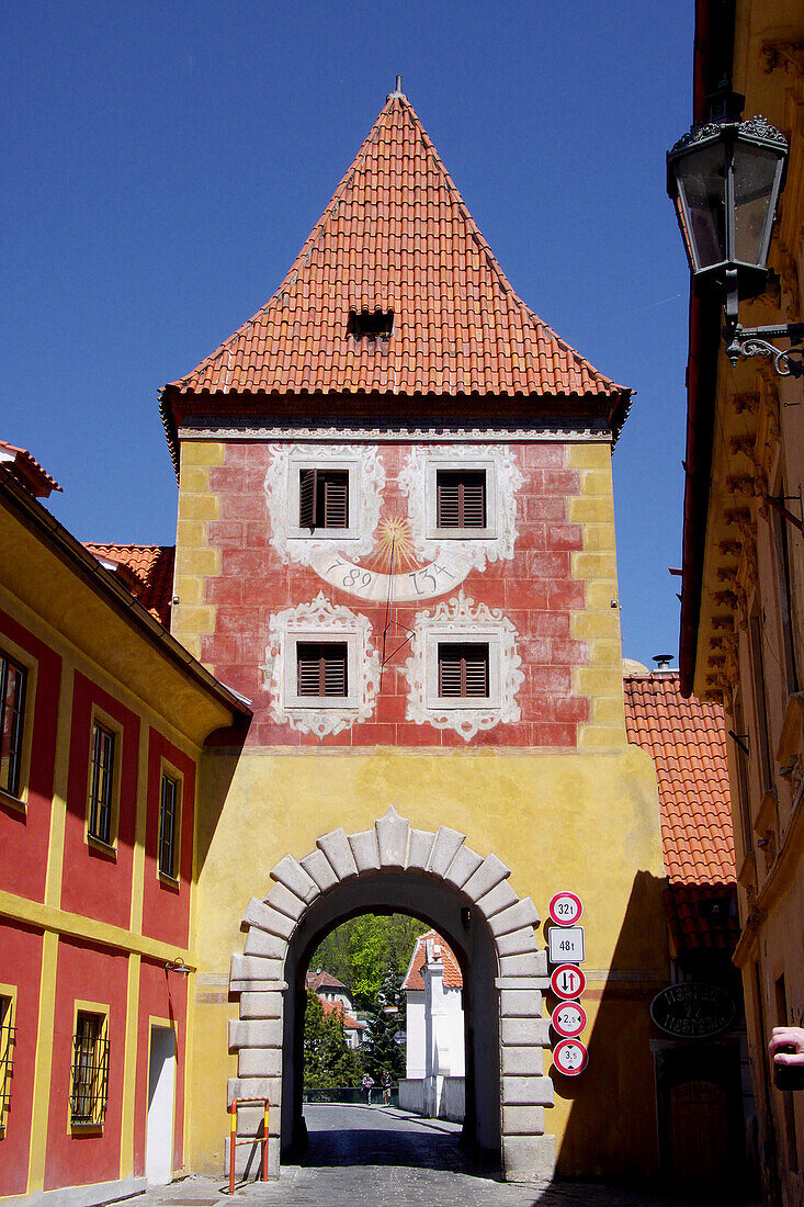 Cesky Krumlov. Czech Republic.