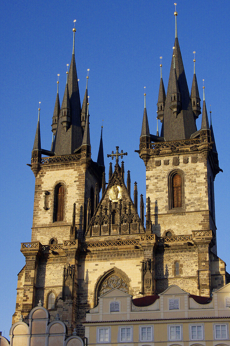 Church of Our Lady in front of Týn, Prague. Czech Republic