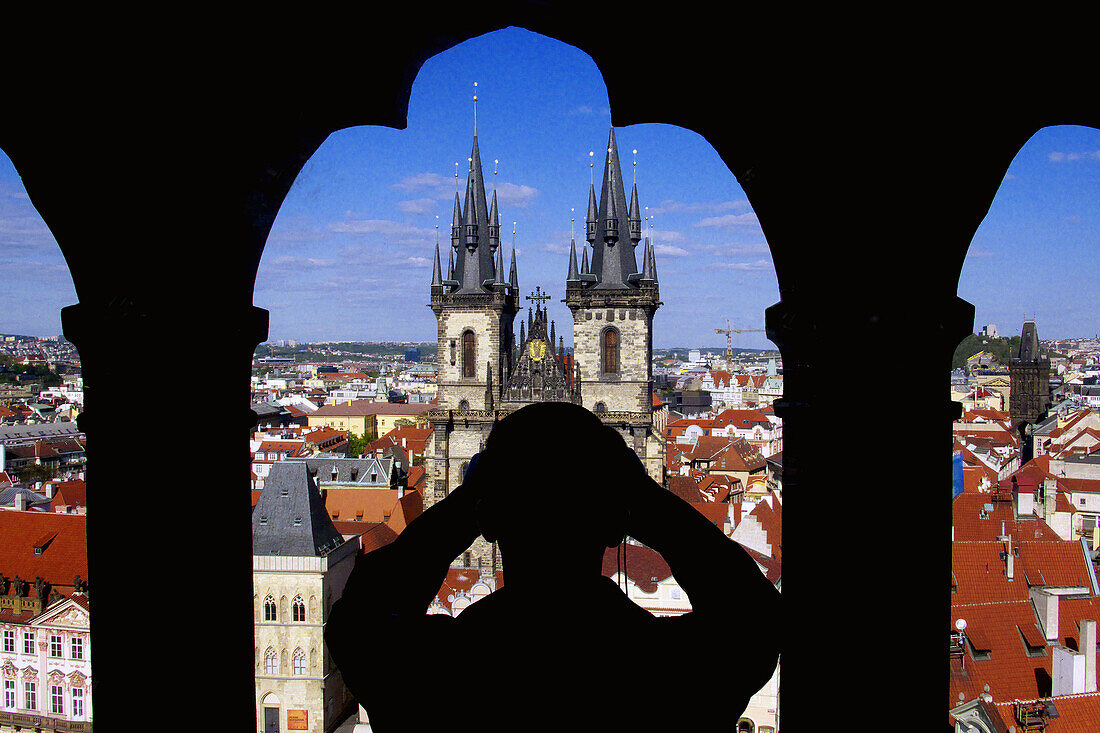 Church of Our Lady in front of Týn, Prague. Czech Republic