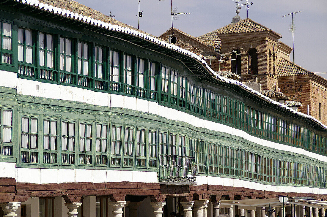 Main Square, Almagro. Ciudad Real province, Castilla-La Mancha, Spain