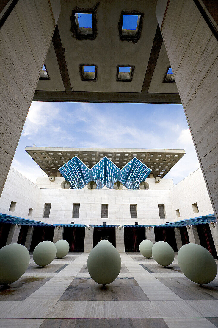 Casa Colón convention centre and exhibition hall, Huelva. Andalucia, Spain