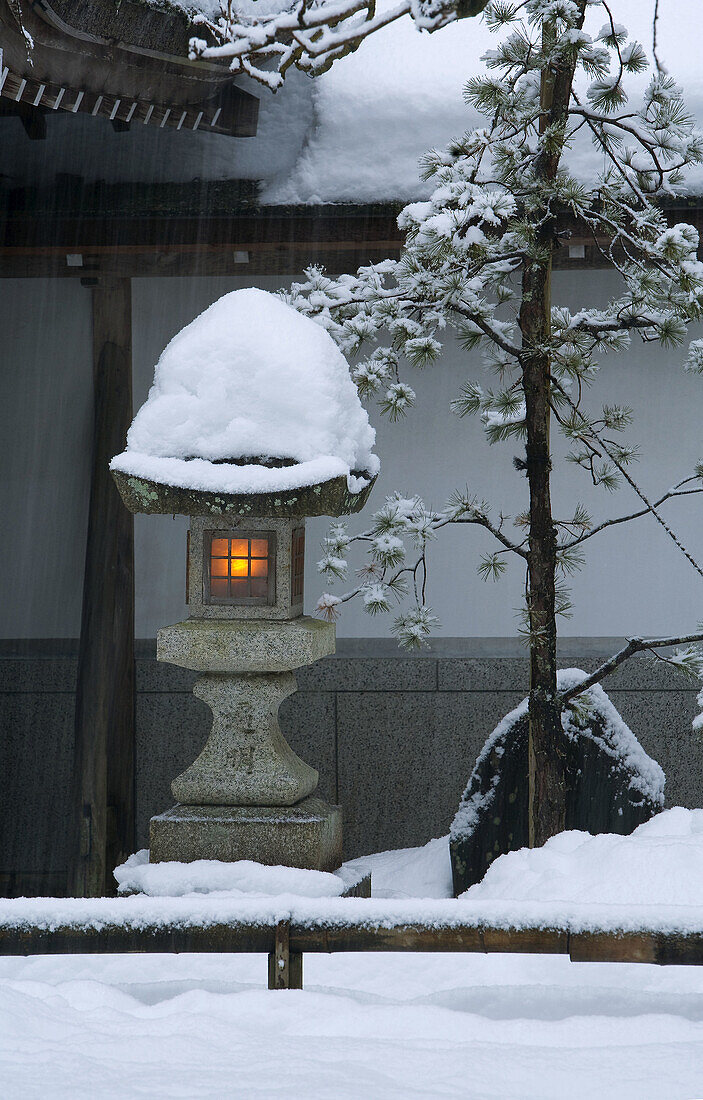 Stone Lanterns at Wakayama, Japan