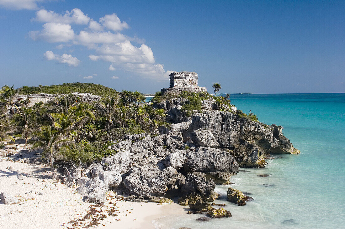 Mayan ruins. Tulum. Quintana Roo. Mexico.