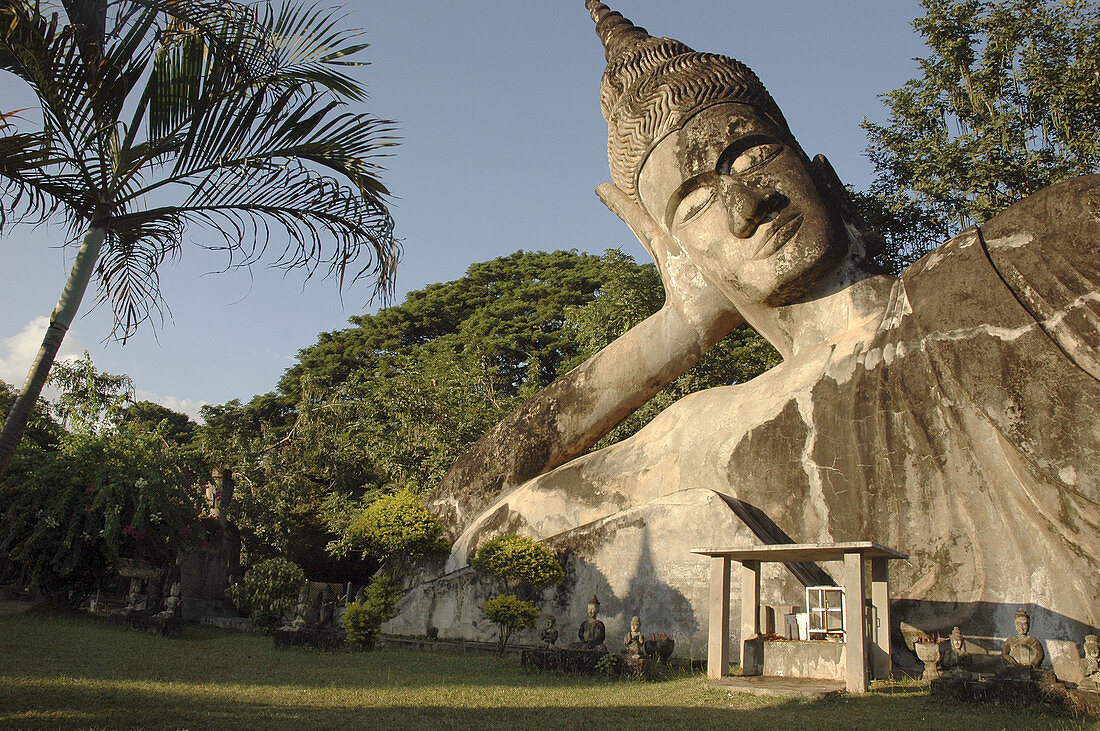 Xieng Khuan, 24 km from Vientiane Laos: the 'Buddha Park'