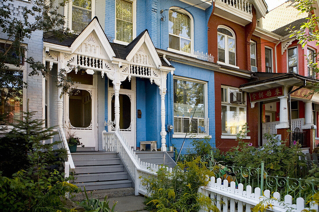 Houses, Kensington District, Toronto