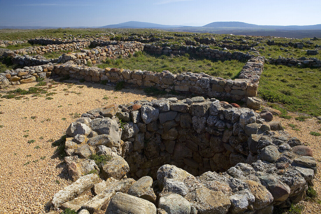 Ancient city of Celtiberians and Arevacos. Numancia. Soria province. Castilla y León. Spain.