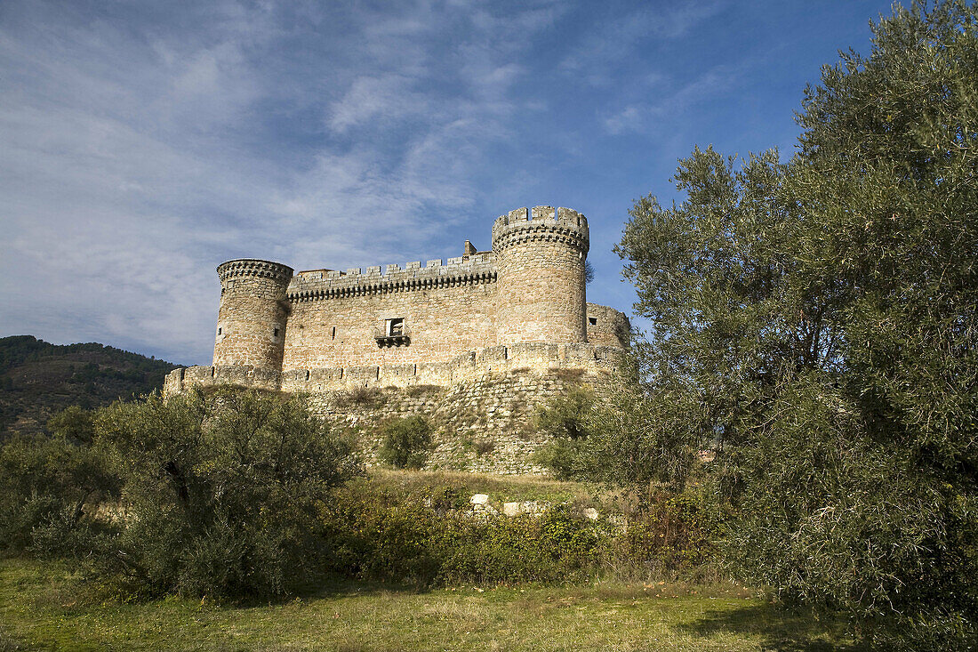 Duques de Alburquerque castle. Mombeltrán. Ávila province, Castilla-León, Spain