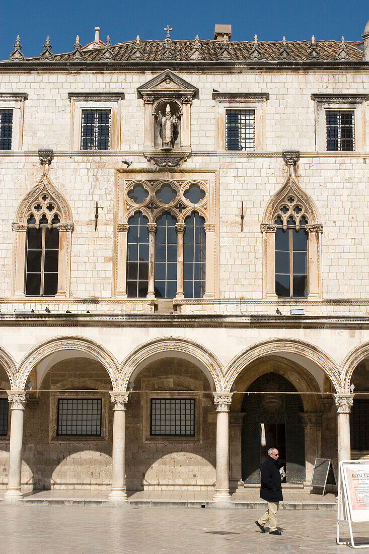 Sponza Palace. Dubrovnik (Croatia)