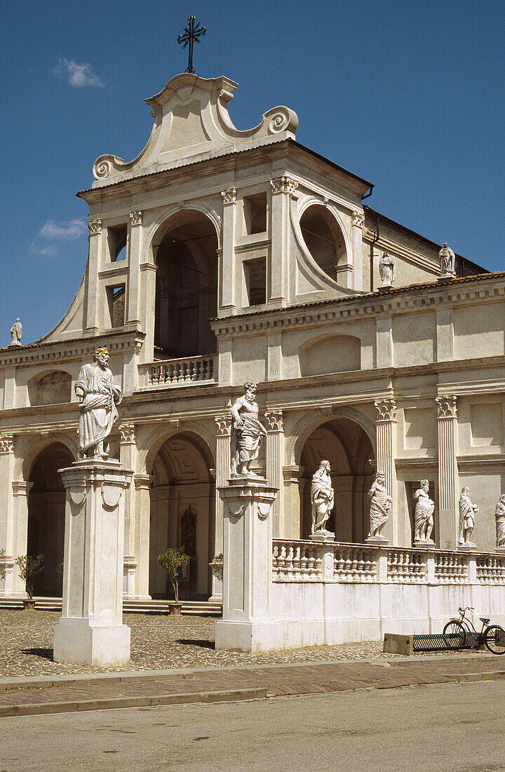 Italy, Lombardy, San Benedetto Po, San Benedetto in Polirone, San Benedetto church