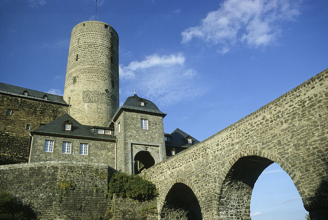 Genovevaburg in Mayen, Eifel, Rheinland Pfalz, Deutschland