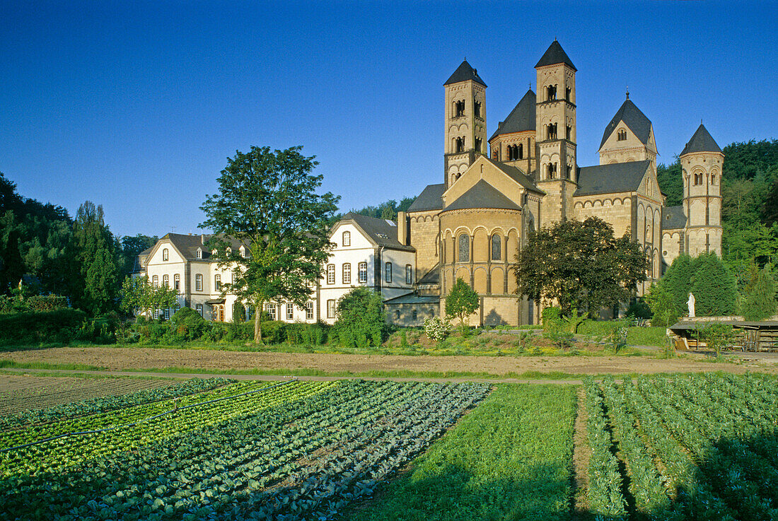 Maria Laach abbey, Eifel, Rhineland Palatinate, Germany