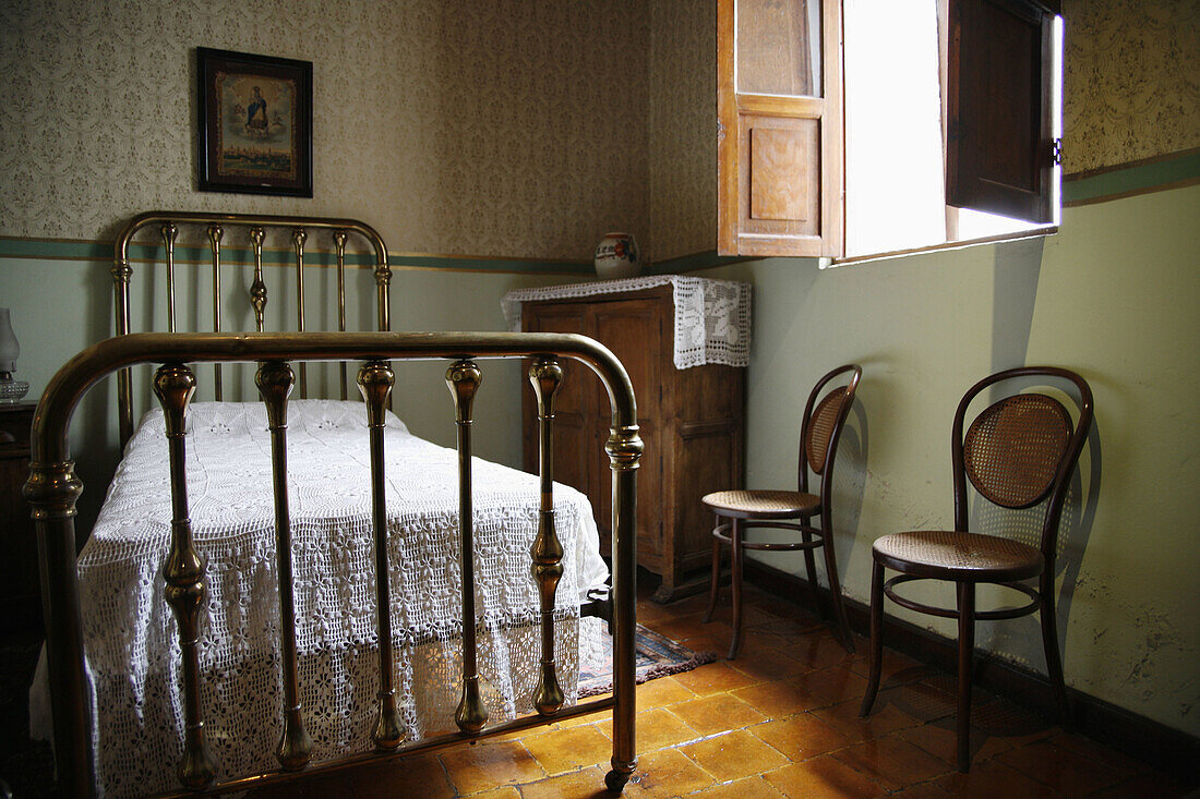 One of the rooms of Diego Rivera's house, Guanajuato. Mexico