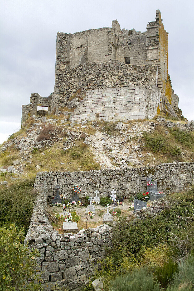 Trevejo castle, Caceres. Extremadura. Spain.