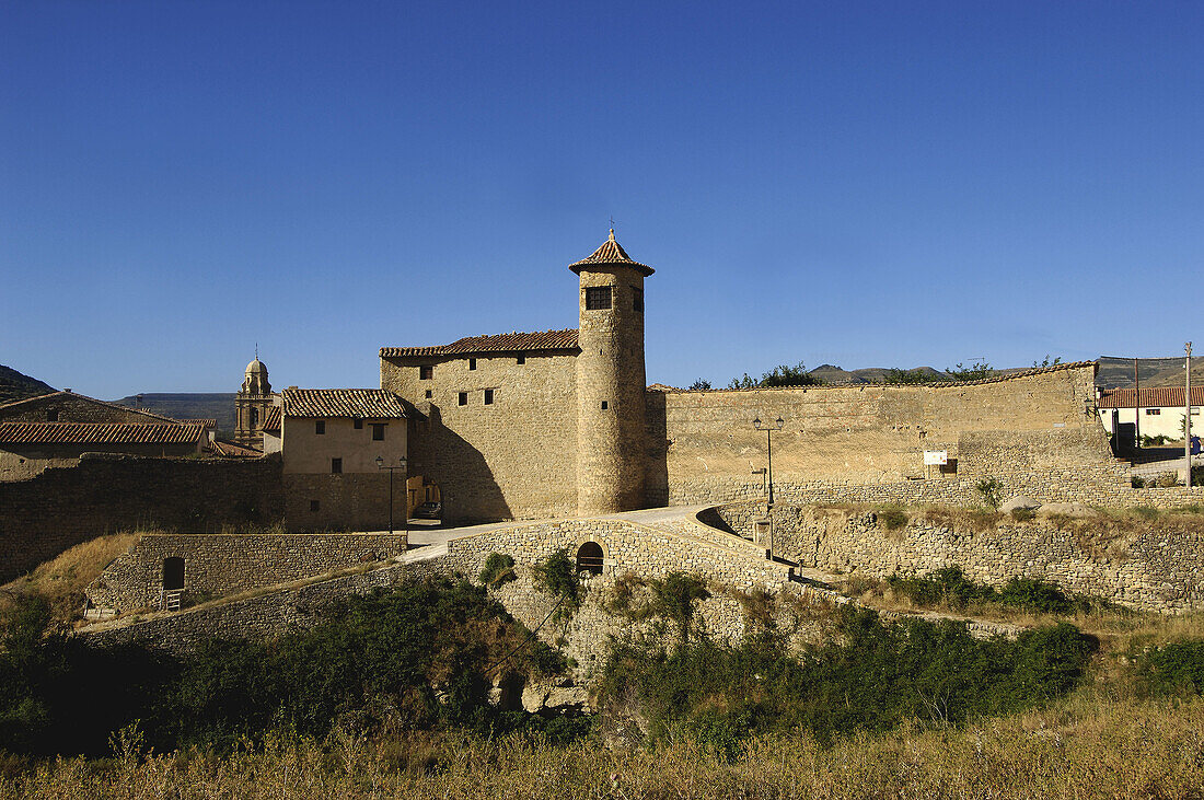Portal de las Monjas', Mirambel. Maestrazgo, Teruel province. Aragon. Spain.