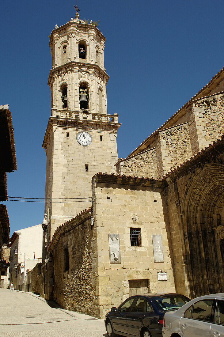 Parish Church of the Assumption, Mosqueruela. Teruel province, Aragon, Spain.
