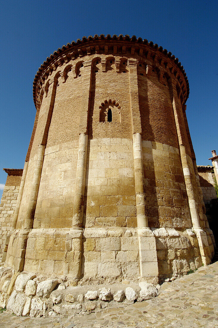 St. John's church in Mudejar style, Daroca. Zaragoza province, Aragon, Spain