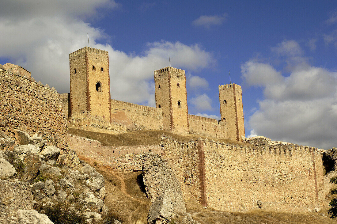 Molina de Aragón castle. Guadalajara province, Castilla-La Mancha, Spain