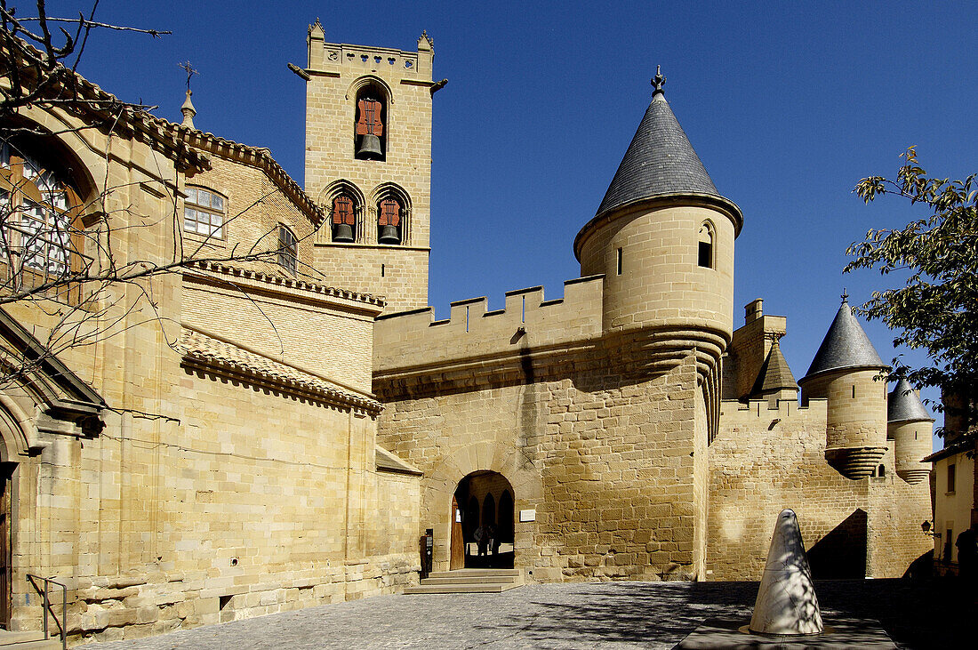 Castle-palace, Olite. Navarra, Spain